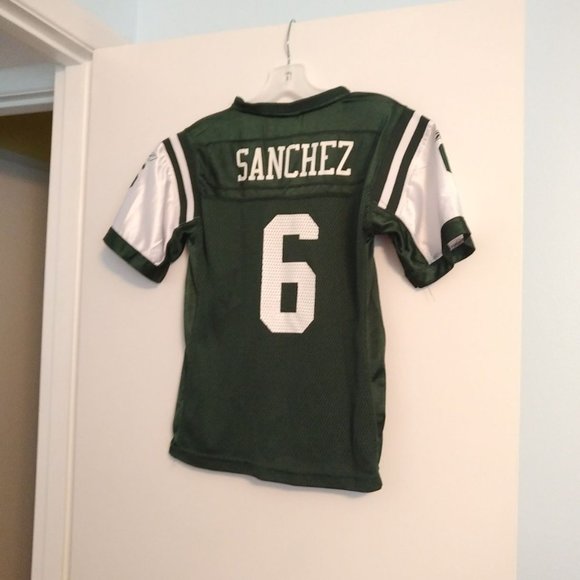 Girls' NFL Sanchez #6 Jersey - L - Picture 1 of 3